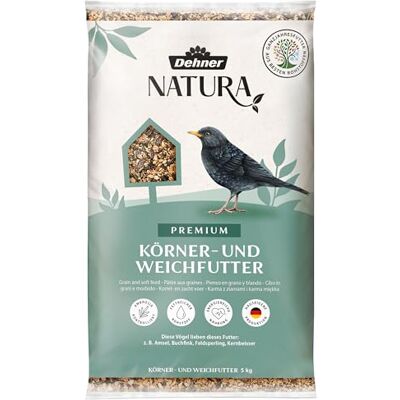 Dehner Natura pour Oiseaux Sauvages, Grains de et Doublure Douce, 5 kg Dehner Natura pour Oiseaux Sauvages, Grains de et Doublure Douce, 5 kg