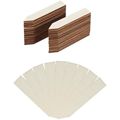 Relaxdays Tableau pour Plantes à Piquer, Lot de 60, Jardin d’herbes & plantes, 10,5 cm de long, Panneaux à Planter Nature Relaxdays Tableau pour Plantes à Piquer, Lot de 60, Jardin d’herbes & plantes, 10,5 cm de long, Panneaux à Planter Nature