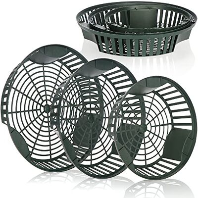 com-four ® Ensemble de 6 paniers à plantes pour bulbes à fleurs com-four ® Ensemble de 6 paniers à plantes pour bulbes à fleurs