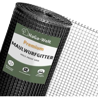 HaGa Grille anti-taupes 1,2 m x 5 m en plastique pour repousser les taupes dans le jardin – Répulsif anti-taupes respectueux des animaux Répulsif anti-taupes HaGa Grille anti-taupes 1,2 m x 5 m en plastique pour repousser les taupes dans le jardin – Répulsif anti-taupes respectueux des animaux Répulsif anti-taupes