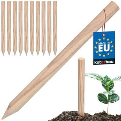 KOTARBAU ® Lot de 10 Tuteur Plante Tuteur Tomate Bois de Hêtre 40 cm Naturel Piquet Bois Anglé Piquets de Jardin Tuteurs pour Plantes KOTARBAU ® Lot de 10 Tuteur Plante Tuteur Tomate Bois de Hêtre 40 cm Naturel Piquet Bois Anglé Piquets de Jardin Tuteurs pour Plantes