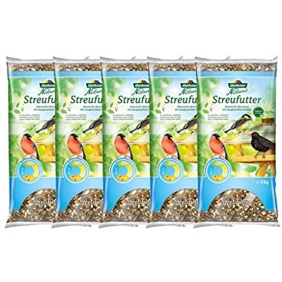 Dehner Natura Nourriture pour oiseaux sauvages 5 x 2,5 kg (12,5 kg) Dehner Natura Nourriture pour oiseaux sauvages 5 x 2,5 kg (12,5 kg)