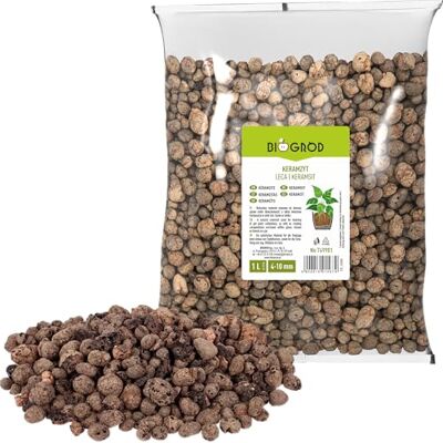 Browin 749901 Leca, Galets d'argile 4-10 mm, 1l Marron Browin 749901 Leca, Galets d'argile 4-10 mm, 1l Marron