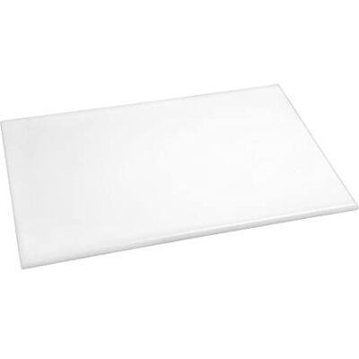 Hygiplas Planche à découper haute densité blanche F157 antimicrobienne 12 (H) x 455 (L) x 305 (l) mm, HDPE, Convient pour l'utilisation en boulangerie et en laiterie Hygiplas Planche à découper haute densité blanche F157 antimicrobienne 12 (H) x 455 (L) x 305 (l) mm, HDPE, Convient pour l'utilisation en boulangerie et en laiterie