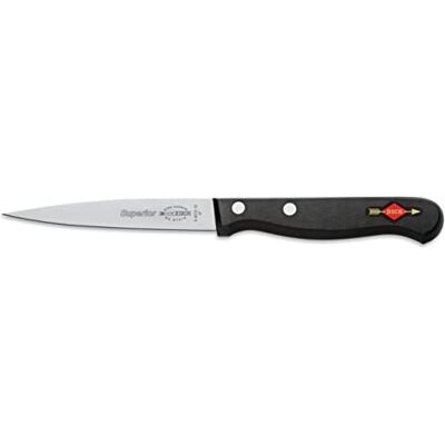 F.Dick F. DICK Couteau d'office Superior (couteau d'office avec lame 10 cm, X55CrMo14 en acier inoxydable, 56° HRC) 84070102 F.Dick F. DICK Couteau d'office Superior (couteau d'office avec lame 10 cm, X55CrMo14 en acier inoxydable, 56° HRC) 84070102