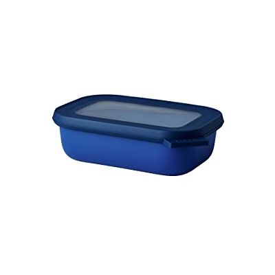 Mepal - Cirqula Rectangulaire - 500ml - Vivid blue - Conteneur Mepal - Cirqula Rectangulaire - 500ml - Vivid blue - Conteneur