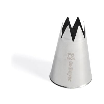 DE BUYER Douille cannelée en inox F6-6 dents, diamètre 1,8 cm DE BUYER Douille cannelée en inox F6-6 dents, diamètre 1,8 cm