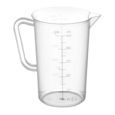 HENDI Modèle 0,5L Pichet Mesureur en Polypropylène - Outil Professionnel HENDI Modèle 0,5L Pichet Mesureur en Polypropylène - Outil Professionnel