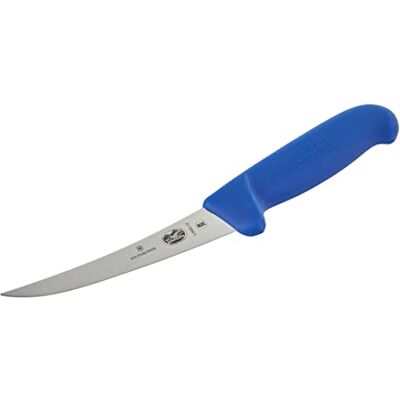 Victorinox , Coltello Disossatore da cucina Fibrox, presa ergonomica, 12 cm, bleu Victorinox , Coltello Disossatore da cucina Fibrox, presa ergonomica, 12 cm, bleu
