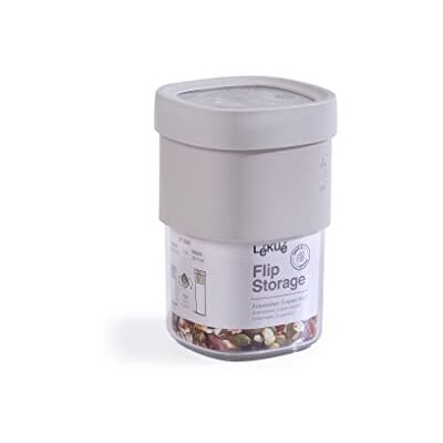 Lekue Save & Store Récipient de Cuisine M gris-beige - Food Storage Container Lekue Save & Store Récipient de Cuisine M gris-beige - Food Storage Container