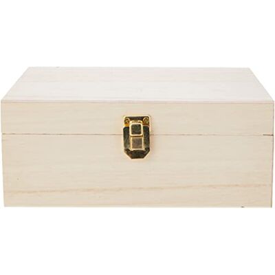 Artemio Boîte a Thé en Bois a Décorer 20 x 14 x 8 cm Artemio Boîte a Thé en Bois a Décorer 20 x 14 x 8 cm