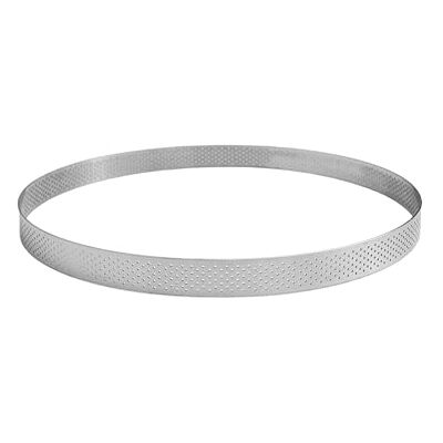 Gobel Cercle à pâtisserie perforé inox professionnel Ø 14 cm h 2 cm Gobel Cercle à pâtisserie perforé inox professionnel Ø 14 cm h 2 cm