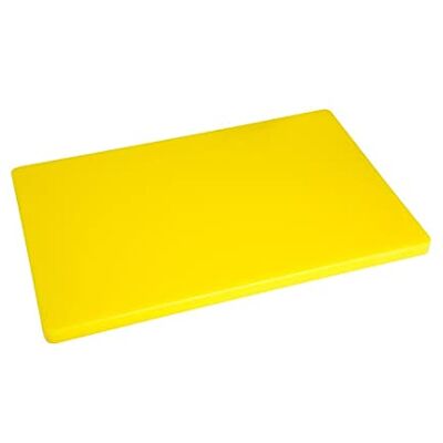 Hygiplas Plancheà découper épaisse basse densité Jaune 20 x 450 x 300 mm Hygiplas Plancheà découper épaisse basse densité Jaune 20 x 450 x 300 mm