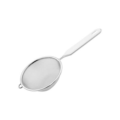 Fackelmann Passoire 10cm en INOX/Plastique, Acier Inoxydable, Argent/Blanc, 23 x 10 x 3 cm Fackelmann Passoire 10cm en INOX/Plastique, Acier Inoxydable, Argent/Blanc, 23 x 10 x 3 cm
