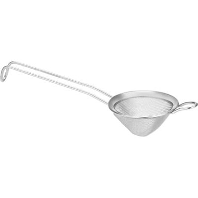 HENDI Passoire à cocktail, conique, tamis de bar, outil de cuisine, maille fine, 75x220mm, acier inoxydable HENDI Passoire à cocktail, conique, tamis de bar, outil de cuisine, maille fine, 75x220mm, acier inoxydable