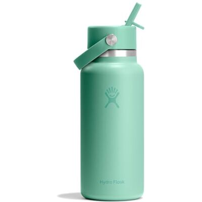 Hydro Flask Bouchon de paille large flexible de 946 ml En acier inoxydable, paille anti-fuite, passe au lave-vaisselle Isotherme froid 24 heures Large ouverture, compatible avec les glaçons Hydro Flask Bouchon de paille large flexible de 946 ml En acier inoxydable, paille anti-fuite, passe au lave-vaisselle Isotherme froid 24 heures Large ouverture, compatible avec les glaçons