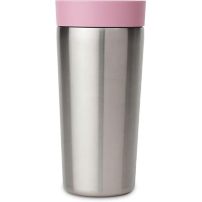 Brabantia Mug isotherme Make & Take (Lilac Pink), 0,36L, Thermos café en acier inoxydable avec couvercle à fermeture facile, Mug anti-fuites conservant la chaleur pendant 6h et la fraîcheur pendant 8h Brabantia Mug isotherme Make & Take (Lilac Pink), 0,36L, Thermos café en acier inoxydable avec couvercle à fermeture facile, Mug anti-fuites conservant la chaleur pendant 6h et la fraîcheur pendant 8h