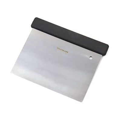 Westmark Master Line 30802270 Spatule à pâte, professionnelle, avec poignée, 8 x 12 cm, acier inoxydable/plastique, noir/argenté Westmark Master Line 30802270 Spatule à pâte, professionnelle, avec poignée, 8 x 12 cm, acier inoxydable/plastique, noir/argenté