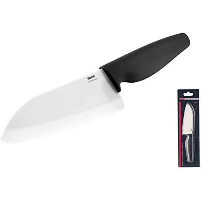Home Knife"Santoku" white ceramic blade cm.14 Home Knife"Santoku" white ceramic blade cm.14