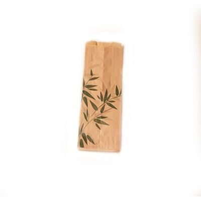 Garcia de Pou Feel Green Mini sac à sandwich 41 g/m² en boîte, 7 + 4 x 22 cm, papier, naturel, 22 x 7 x 30 cm Garcia de Pou Feel Green Mini sac à sandwich 41 g/m² en boîte, 7 + 4 x 22 cm, papier, naturel, 22 x 7 x 30 cm