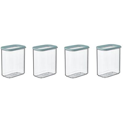 Mepal Lot de 4 boîtes de conservation avec couvercle Récipients alimentaires rectangulaires Organisateurs de cuisine en plastique Récipients de conservation hermétiques 4 x 1500 ml Vert Mepal Lot de 4 boîtes de conservation avec couvercle Récipients alimentaires rectangulaires Organisateurs de cuisine en plastique Récipients de conservation hermétiques 4 x 1500 ml Vert