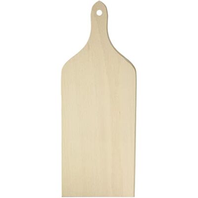 Home Wood Planche à découper avec poignée, bois, beige Home Wood Planche à découper avec poignée, bois, beige