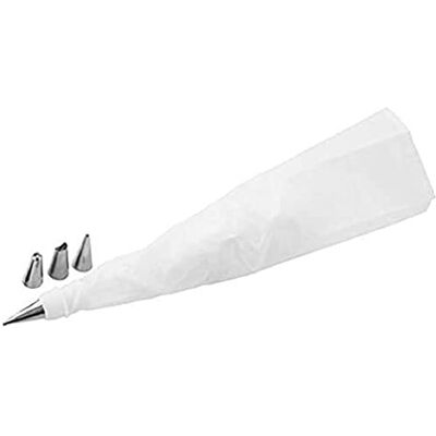 Zenker Sac à douille plastique blanc 31 x 18 x 0,2 cm Zenker Sac à douille plastique blanc 31 x 18 x 0,2 cm