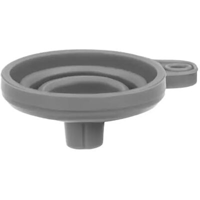 PARENCE .- Petit Entonnoir Pliable en Silicone pour le Transfert de Liquide (Alimentaire ou non)/ Oeillet pour être Accroché- Couleur aléatoire 7x8cm) PARENCE .- Petit Entonnoir Pliable en Silicone pour le Transfert de Liquide (Alimentaire ou non)/ Oeillet pour être Accroché- Couleur aléatoire 7x8cm)