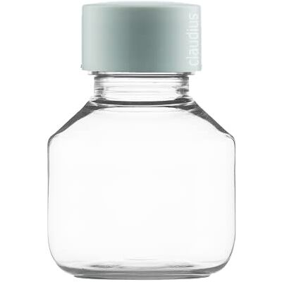 Claudius Lot de 10 bouteilles vides en plastique 50 ml Clear 28 partout Avec bouchon blanc Vide N° 119 Claudius Lot de 10 bouteilles vides en plastique 50 ml Clear 28 partout Avec bouchon blanc Vide N° 119