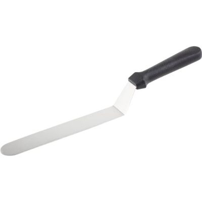 APS Spatule d'angle bleue Couteau à aiguiser professionnel avec lame flexible en acier inoxydable et manche en plastique noir Dimensions de la lame : 34 x 5 cm Longueur totale : 47,5 cm APS Spatule d'angle bleue Couteau à aiguiser professionnel avec lame flexible en acier inoxydable et manche en plastique noir Dimensions de la lame : 34 x 5 cm Longueur totale : 47,5 cm