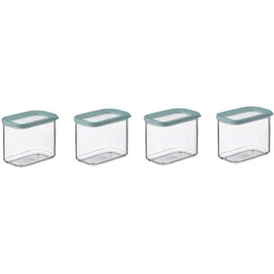 Mepal Lot de 4 boîtes de conservation avec couvercle Récipients alimentaires rectangulaires Organisateurs de cuisine en plastique Récipients de conservation hermétiques 4 x 1000 ml Vert Mepal Lot de 4 boîtes de conservation avec couvercle Récipients alimentaires rectangulaires Organisateurs de cuisine en plastique Récipients de conservation hermétiques 4 x 1000 ml Vert