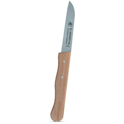 Tala El Herder Couteau de Cuisine en Acier Carbone 23,5 cm, Éplucheur à Fruits Petit couteau d'office léger 21,4 g, manche en bois de hêtre naturel, pour découper herbes et légumes au quotidien Tala El Herder Couteau de Cuisine en Acier Carbone 23,5 cm, Éplucheur à Fruits Petit couteau d'office léger 21,4 g, manche en bois de hêtre naturel, pour découper herbes et légumes au quotidien