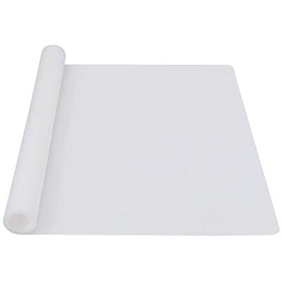webake Grand tapis de cuisson en silicone transparent 60 × 40 cm, multi-usage, résistant à la chaleur, antiadhésif, pour plans de travail, protection de comptoir, tapis d'art et d'artisanat 61 x 40 cm webake Grand tapis de cuisson en silicone transparent 60 × 40 cm, multi-usage, résistant à la chaleur, antiadhésif, pour plans de travail, protection de comptoir, tapis d'art et d'artisanat 61 x 40 cm
