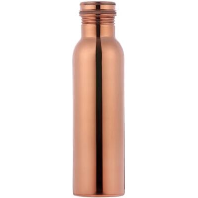ANCIENTIMPEX Bouteille d'eau ayurvédique en cuivre pur 600 ml ANCIENTIMPEX Bouteille d'eau ayurvédique en cuivre pur 600 ml