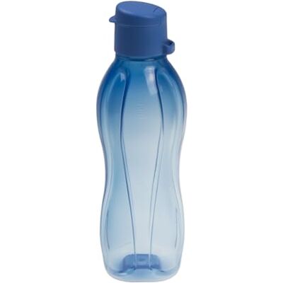 Tupperware EcoEasy Gourde 500 ml avec bouchon à clip Bleu (avec éplucheur d'orange) Tupperware EcoEasy Gourde 500 ml avec bouchon à clip Bleu (avec éplucheur d'orange)