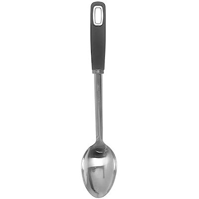 Cuillère en acier inoxydable Kasanova - 36 cm Ustensile de cuisine Cuillère en acier inoxydable Kasanova - 36 cm Ustensile de cuisine