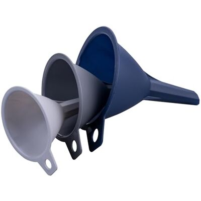 Tasty - Trichterset Ocean blue - 3 pièces - Funnel set Tasty - Trichterset Ocean blue - 3 pièces - Funnel set