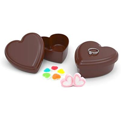 Moule à chocolat en forme de cœur - 11x11cm Moule à chocolat en forme de cœur - 11x11cm