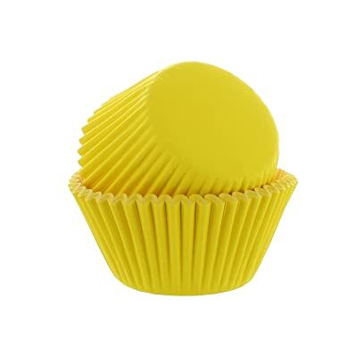 Culpitt Select Lot de 50 caissettes de cuisson en papier sulfurisé Jaune 50 mm Culpitt Select Lot de 50 caissettes de cuisson en papier sulfurisé Jaune 50 mm