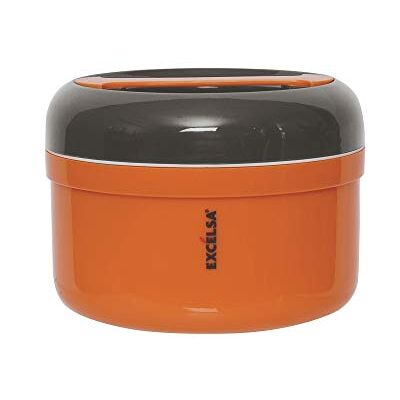 Excelsa Excèlsa Boîte à Repas, Plastique, Orange/Gris 1.50 Litri Arancio/Grigio Excelsa Excèlsa Boîte à Repas, Plastique, Orange/Gris 1.50 Litri Arancio/Grigio