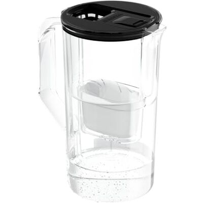 Wessper Carafe Filtrante 2,8L, avec computer LED, filtre à eau – Noir carafe filtrante et filtre a eau, cartouche filtrante charbon actif eau, BPA Free Wessper Carafe Filtrante 2,8L, avec computer LED, filtre à eau – Noir carafe filtrante et filtre a eau, cartouche filtrante charbon actif eau, BPA Free