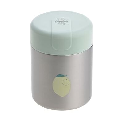 Lässig Boîte de conservation thermique pour bébé et enfant Anti-fuite En acier inoxydable 315 ml Happy Fruits Citron Lässig Boîte de conservation thermique pour bébé et enfant Anti-fuite En acier inoxydable 315 ml Happy Fruits Citron