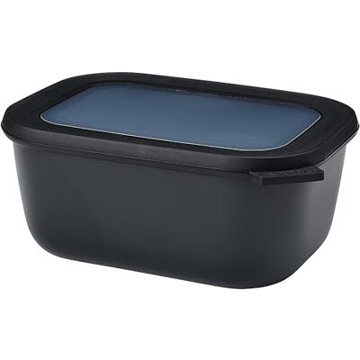 Mepal Bol Multifonction Rectangulaire Boîte Conservation Alimentaire avec Couvercle Convient comme Boîte de Hermétique pour le Réfrigérateur, Micro-ondes & Congélateur 1500 ml Nordic black Mepal Bol Multifonction Rectangulaire Boîte Conservation Alimentaire avec Couvercle Convient comme Boîte de Hermétique pour le Réfrigérateur, Micro-ondes & Congélateur 1500 ml Nordic black
