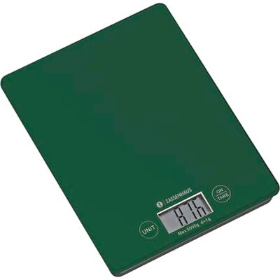 Zassenhaus Balance de cuisine numérique avec max. 5 kg par incréments de 1 g Balance de ménage de qualité supérieure avec 2 piles incluses 16,5 × 21,5 × 2 cm Deep Forest Zassenhaus Balance de cuisine numérique avec max. 5 kg par incréments de 1 g Balance de ménage de qualité supérieure avec 2 piles incluses 16,5 × 21,5 × 2 cm Deep Forest