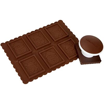 silikomart 22.161.77.0165 CKC01 Kit de Pâtisserie Version Slim Marron silikomart 22.161.77.0165 CKC01 Kit de Pâtisserie Version Slim Marron