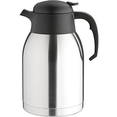Olympia CE227 Pichet isotherme en acier inoxydable 248 x 143 mm 2 l Olympia CE227 Pichet isotherme en acier inoxydable 248 x 143 mm 2 l