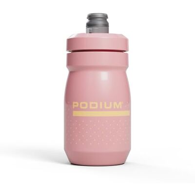CAMELBAK Podium Bouteille d'eau de vélo 425 ml – Facile à presser – S'adapte à la plupart des cages de vélo, coucher de soleil corail CAMELBAK Podium Bouteille d'eau de vélo 425 ml – Facile à presser – S'adapte à la plupart des cages de vélo, coucher de soleil corail