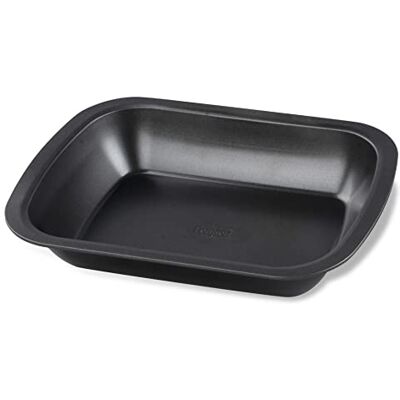 Plaque de cuisson en acier noir Zenker - Bord haut 34x25x6cm - Plat à four Plaque de cuisson en acier noir Zenker - Bord haut 34x25x6cm - Plat à four