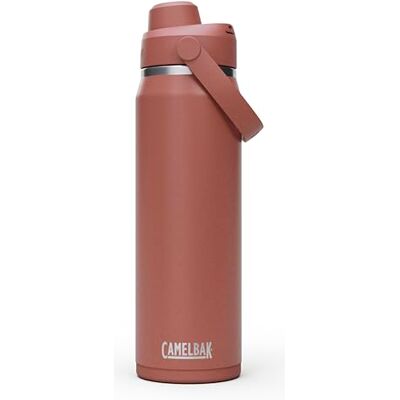 CAMELBAK Thrive Chug Bouteille d'eau isotherme en acier inoxydable, 750 ml, rouge Sierra CAMELBAK Thrive Chug Bouteille d'eau isotherme en acier inoxydable, 750 ml, rouge Sierra