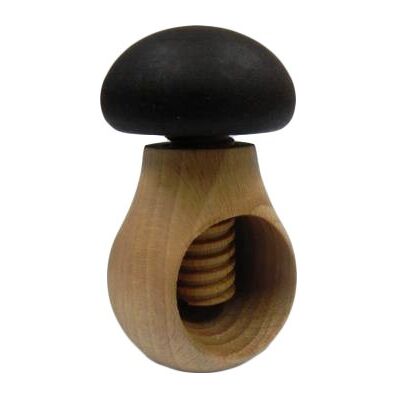 Wooden World Casse-Noisette en forme d’un champignon – TRES SOLIDE marron foncé Wooden World Casse-Noisette en forme d’un champignon – TRES SOLIDE marron foncé